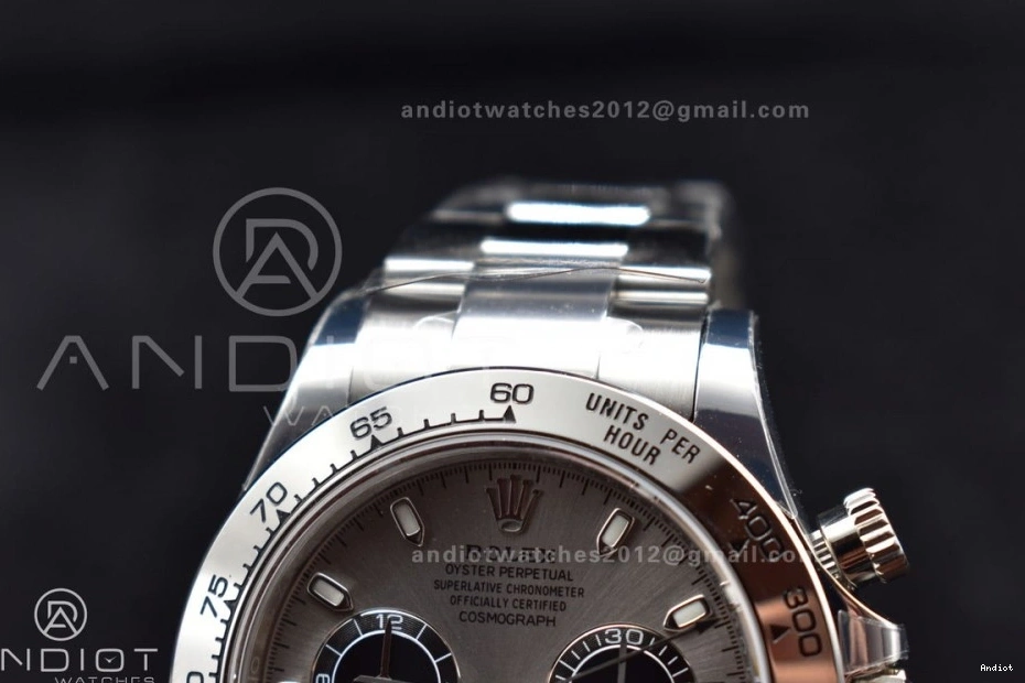 Edition Daytona 1:1 Best 904L Grey 422 Case Bracelet HighQuality SA And BTF SS Dial 116520 0729